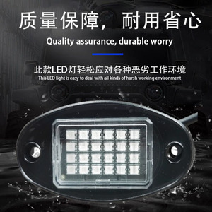 ไฟใต้ท้องรถ RGB LED เปลี่ยนสีได้เต็มรูปแบบ พร้อมรีโมทคอนโทรล สำหรับรถออฟโรด ชุด 4 ชิ้น ใช้ได้กับรถทั่วไป - Product Image 5
