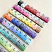 Mokajia – Coffret de 72/96 Gels Peinture Ultra Pigmentés, Palette de Gels Pai Pai Sans Résidu, pour Ombre Dégradé et Blush, Kit de Gels de Peinture pour Nail Art