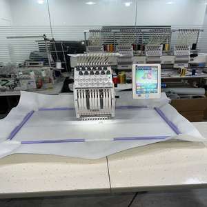 500*800 Máquina de bordar de una sola cabeza típica de la máquina de doce veinte agujas Autenticación CE - Product Image 4