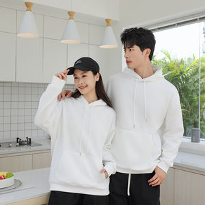 Venta directa Drop Shoulder Hoodie 450gsm 100% algodón Silver Fox Fleece Pullover Oversize Streetwear Heavyweight Hoodie - Product Image 3