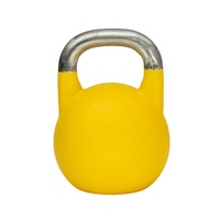 Kettlebells de compétition portables de 16 kg de Chine, codes de couleur pour une identification facile, design ergonomique, outils d'entraînement à domicile