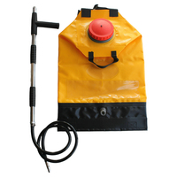 Sac à dos de pompier ergonomique 20L (5 gallons) avec système de suspension OEM et sangles rembourrées pour la distribution du poids