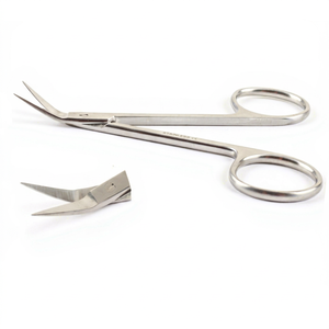 Wilmer Converse Scissors 4" Angled on Flat Wholesale Surgical Instruments Manufacture CE Approved - Product Image 1