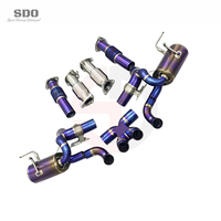 Échappement complet en titane SDO Performance pour Chevrolet Corvette C8 Z06 5.5L 2023-2026, catalyseur à haut débit avec soupape OEM