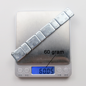 Poids d'équilibrage adhésifs pour pneus de voiture et moto, 5 grammes, 10 grammes, en fer (Fe) - Product Image 4