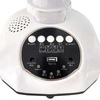 Ventilateur de table solaire rechargeable TY-T9 12 pouces 12W avec 3 vitesses