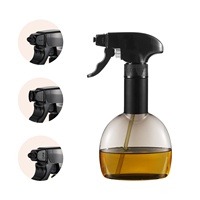 Outils de cuisine Chefshere pour la maison, nouveautés 2025, distributeur d'huile d'olive en PET certifié LFGB écologique de 280 ml avec pompe à brume pour la cuisson