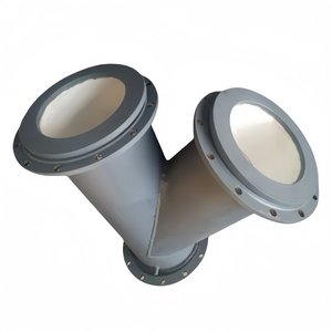 Contenuto di allumina in ceramica composita in acciaio resistente all'usura 95% <span class=keywords><strong>anelli</strong></span> in ceramica a gomito a forma di piastrella interna resistente al calore - Product Image 3