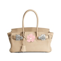Sac fourre-tout tendance en cuir véritable de luxe platine 2026 pour femme, grande capacité, style urbain