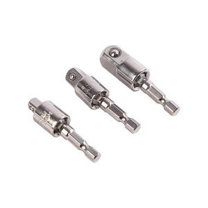 Kit de adaptador de enchufe de taladro eléctrico de 3/8 ", accesorios para herramientas eléctricas, brocas de vástago hexagonal, Juego de varillas de extensión giratorias - Product Image 2