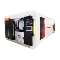 Machine de découpe laser à fibre Raycus 12 kW avec table d'échange, découpeuse de métal CNC