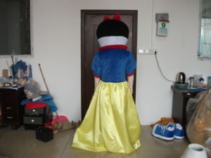 Godimento CE personaggio dei cartoni animati bianco neve principessa mascotte <span class=keywords><strong>Costume</strong></span> in vendita - Product Image 3