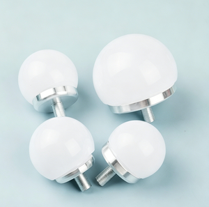 Composant de boîtier d'ampoule LED en gros d'usine, <span class=keywords><strong>abat</strong></span>-<span class=keywords><strong>jour</strong></span> en PC avec base en aluminium pour éclairage de miroir, publicité, pièce d'éclairage DIY - Product Image 1