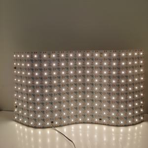 Hoja de panel Led CRI90 CRI95 retroiluminada RGBWW signos retroiluminación películas de tierra Fotografía Blanco cálido cortable flexible 1-Led-Cut - Product Image 4