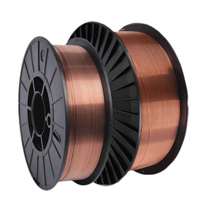 <span class=keywords><strong>Alambre</strong></span> de Soldadura ER70S-6 con Recubrimiento de Cobre y Protección de Gas CO2, Marca OEM, 0.8, <span class=keywords><strong>0.9</strong></span>, 1.0, 1.2, 1.4, 1.6 mm, <span class=keywords><strong>MIG</strong></span> MAG - Product Image 1