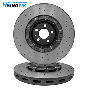 Disque de frein avant en céramique carbone Hsingyik pour <span class=keywords><strong>Audi</strong></span> A4 B9 Avant A5 Sportback <span class=keywords><strong>RS4</strong></span> RS5 Quattro OE 4M0615301AM 375X36MM - Product Image 6