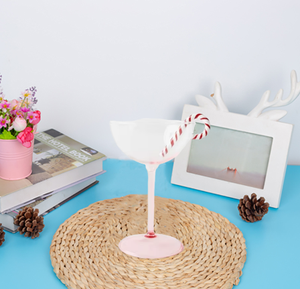 Vente en gros de verres à vin de canne à sucre pour cocktail martini verres à champagne coupés personnalisés - Product Image 3