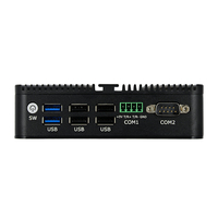 X86 Micro Pc 12V Serveur Tout en Un Boîtier Armoire Android Base Double Hd-Mi 4K Personnalisé Gpio Série Industrielle Mini Pc