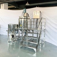 Mélangeur de lots personnalisé ESKO avec agitation par raclette pour la production de shampooing, d'après-shampooing, de gel douche et de produits chimiques