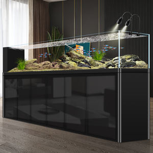 Groothandel Nieuwe Aanwinst Afgeronde Randen Stream <span class=keywords><strong>Aquarium</strong></span> Ultrahelder Glas, Bodemfiltratie, Milieuvriendelijk, Rechtstreeks Van De Fabriek - Product Image 3