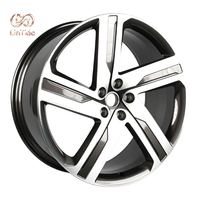 Jantes Gris Argenté Design Turbine 5 Branches 18 19 20 Pouces Vente en Gros Durable Taille Personnalisée pour Berline Prix Direct Usine