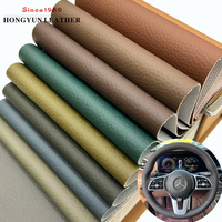 Cuir de voiture imperméable, écologique, anti-feu, résistant à l'abrasion, classique, grain de litchi, cuir PVC, siège de voiture, chaise automobile