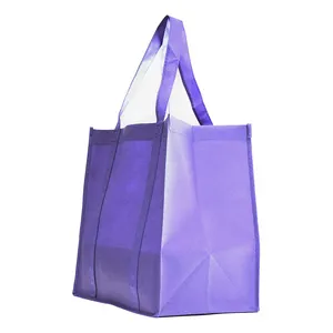 사용자 정의 인쇄 재사용 슈퍼마켓 식료품 쇼핑 비 짠 캐리 패브릭 토트 백 비 짠 선물 가방
