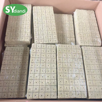 Cubes et bouchons de culture hydroponique pour semis et plantes d'intérieur, 25*25*25mm, de l'usine Shengding en Chine