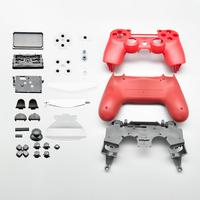 JDM 050 055 JDS-050 JDS-055 Avant et Arrière Logement Shell Couverture de Cas de Remplacement Pour 4 PS4 Pro Slim Contrôleur