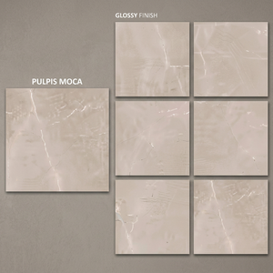 Baldosas de Porcelana Realgres Rio Brown con Aspecto de Mármol Pulido, Diseño de Lujo de 80x80cm - Product Image 5