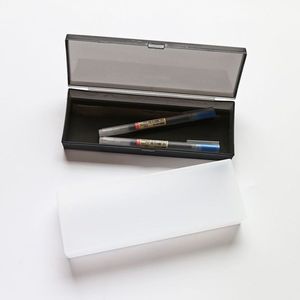 Estuche Transparente Esmerilado para Lápices Xi Peptide, Tamaño Mediano, Color Sólido, Engrosado, Suministros de Oficina, Caja de Regalo A1 1 - Product Image 2