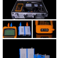 BST 4-20mA Liquid Water Oil Gas Handheld UF Variable Area Flow Meter with DN25 DN1200 Clamp-on Sensor OEM