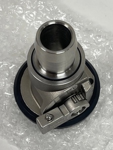 Raccord rapide hydraulique à déconnexion rapide en acier inoxydable FD83-2046-16-16, à flux complet, avec raccord cannelé pour tuyau - Product Image 1