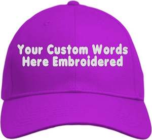 Casquette de baseball personnalisable avec votre propre texte, logo brodé étoile et drapeau, en coton, pour le sport - Product Image 3