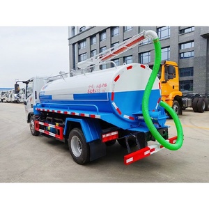 Camión de Succión de Aguas Residuales Diésel Manual Dongfeng, Camión de Vacío para Limpieza de Fosas Sépticas - Product Image 6