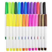 Marqueurs textiles KHY Diy, marqueurs acryliques, peinture, 26 couleurs, non toxiques, lavables, pour t-shirts, peintures textiles, ensemble de stylos marqueurs
