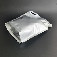 Sacs d'emballage BIB PE personnalisables, imprimés en héliogravure, réutilisables, étanches, de qualité alimentaire, avec bec verseur pour jus, lait, sushi, gelée