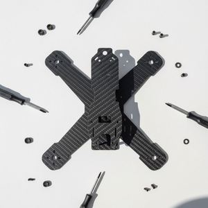 Kit de Marco de Dron de Fibra de Carbono SHENYU 3K con Grosor de 5 mm y Dimensiones Personalizadas para Carreras FPV y Construcción de Drones DIY - Product Image 1