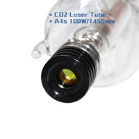 Tube laser CO2 Yongli 80w 100w 130w 150W appliqué aux arts et à l'artisanat pour machine de découpe laser CO2, machine de gravure laser CO2