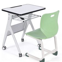 Mobilier scolaire, bureau et chaise d'élève pour salle de classe