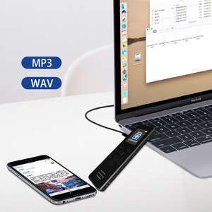 Grabadora de voz USB personalizable de 16GB con carcasa de metal, tamaño mini compacto, grabación de audio de alta calidad para conferencias y reuniones - Product Image 6