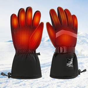 Gants chauffants d'hiver pour moto <span class=keywords><strong>Ski</strong></span> Snowboard Gants en polyester imperméables Doublures Batterie Chaleur <span class=keywords><strong>Ski</strong></span> Gants <span class=keywords><strong>De</strong></span> <span class=keywords><strong>Ski</strong></span> Hiver Warm - Product Image 1