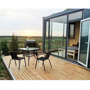 Casa contenedor de sitio al por mayor de fábrica con ventana transparente oficina temporal extraíble Sala LCL rápida - Product Image 3