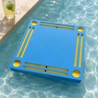 Plateau flottant en mousse EVA pour jeu de Mahjong, support de boissons flottant pour piscine et spa, accessoires pour piscine et spa