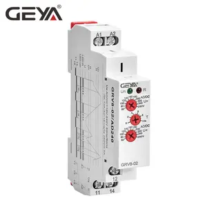 GEYA — relais de tension de contrôle GRV8-02 v ac, relais électronique, livraison gratuite