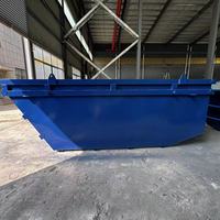 Bac à déchets industriel auto-vidant de 1,5 mètre cube, certifié CE, garantie 1 an, pour le recyclage extérieur