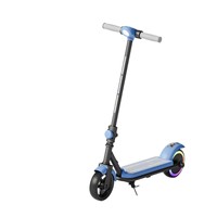 Trottinette électrique 150W pour enfants, pliable, légère, avec lumières LED RGB, pneus de 6,3 pouces, cadeau pour enfants, trottinette A9