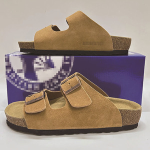 <span class=keywords><strong>Sandales</strong></span> et pantoufles Birkentocks en gros à double boucle, semelle souple, ouvertes, pour hommes et femmes, confort extérieur, <span class=keywords><strong>source</strong></span> directe - Product Image 1