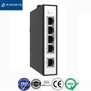 Industrial 5-Port POE+ Ethernet <strong>Switch</strong> 10/100m Transmission Unmanaged 100M <strong>Network</strong> DINRAIL Fiber Optic <strong>Network</strong> <strong>Switches</strong> RIS3005P - Product Image 5
