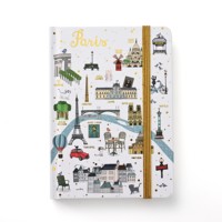 Carnet de notes/agenda élégant à couverture rigide, reliure cousue, 14x21cm, avec élastique, personnalisable – Meilleures ventes